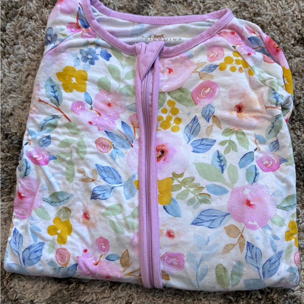 Little Sleepies 2T zip
